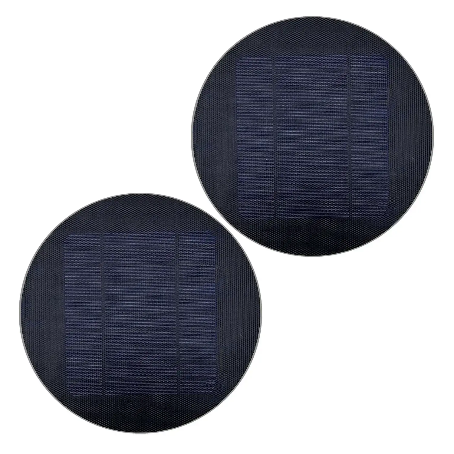 5W pannello solare rotondo