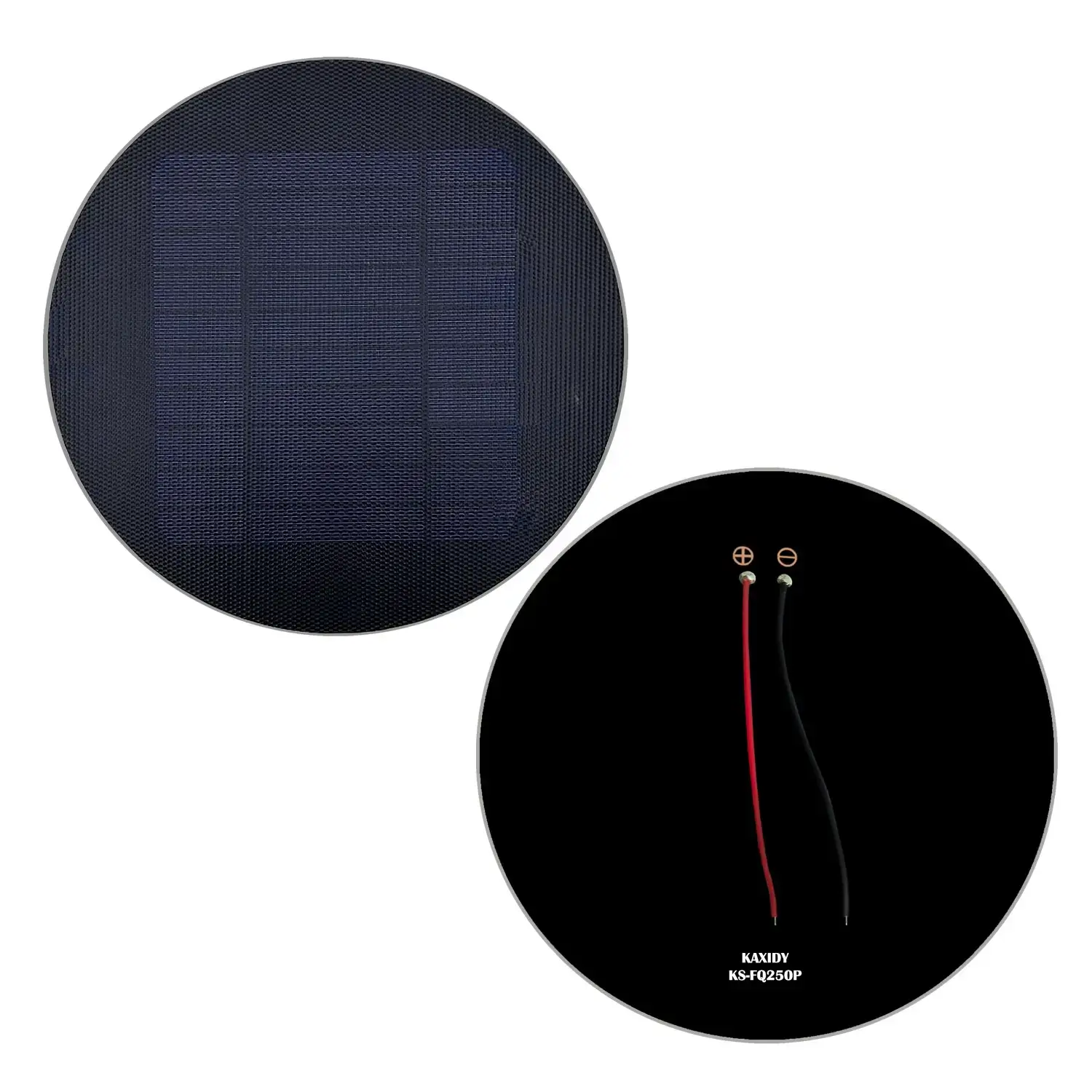 pannello solare rotondo 10W