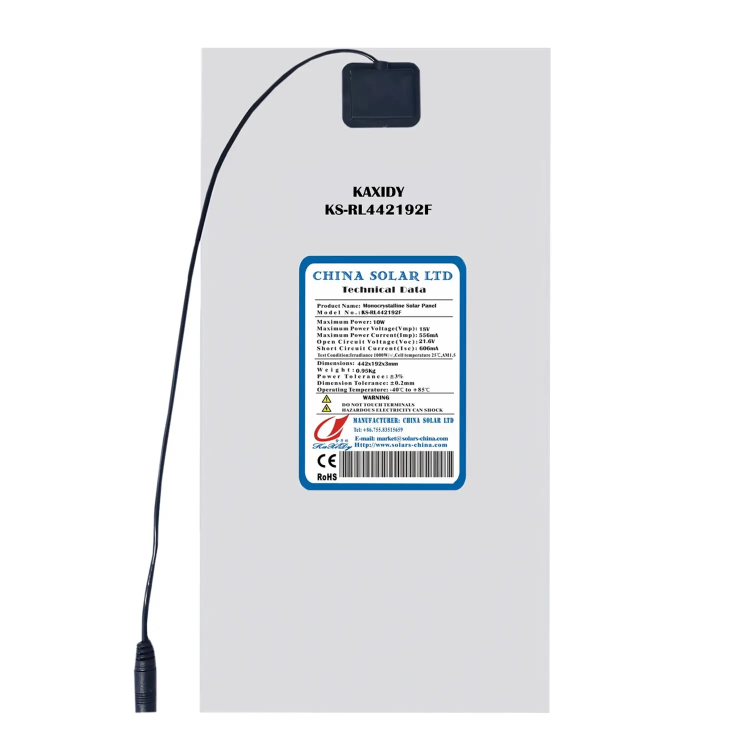 Pannello Fotovoltaico 15W