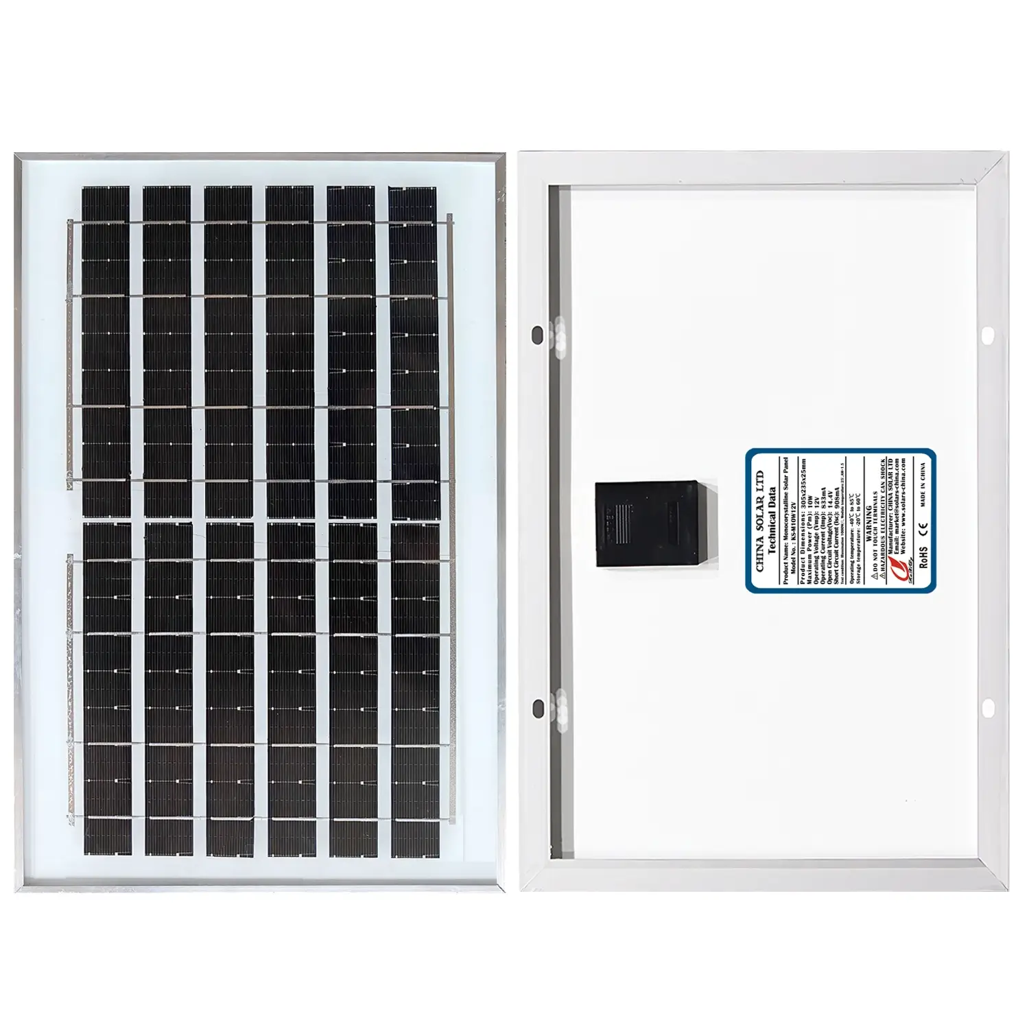 10W Moduli Solari