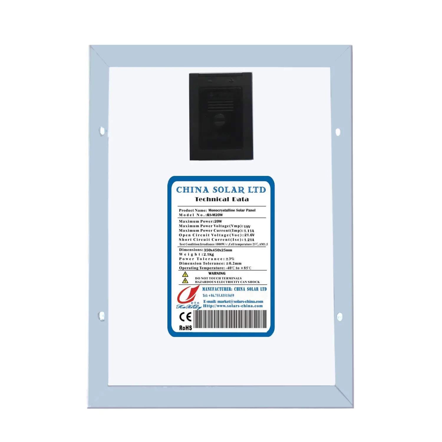 Moduli Fotovoltaici 20W