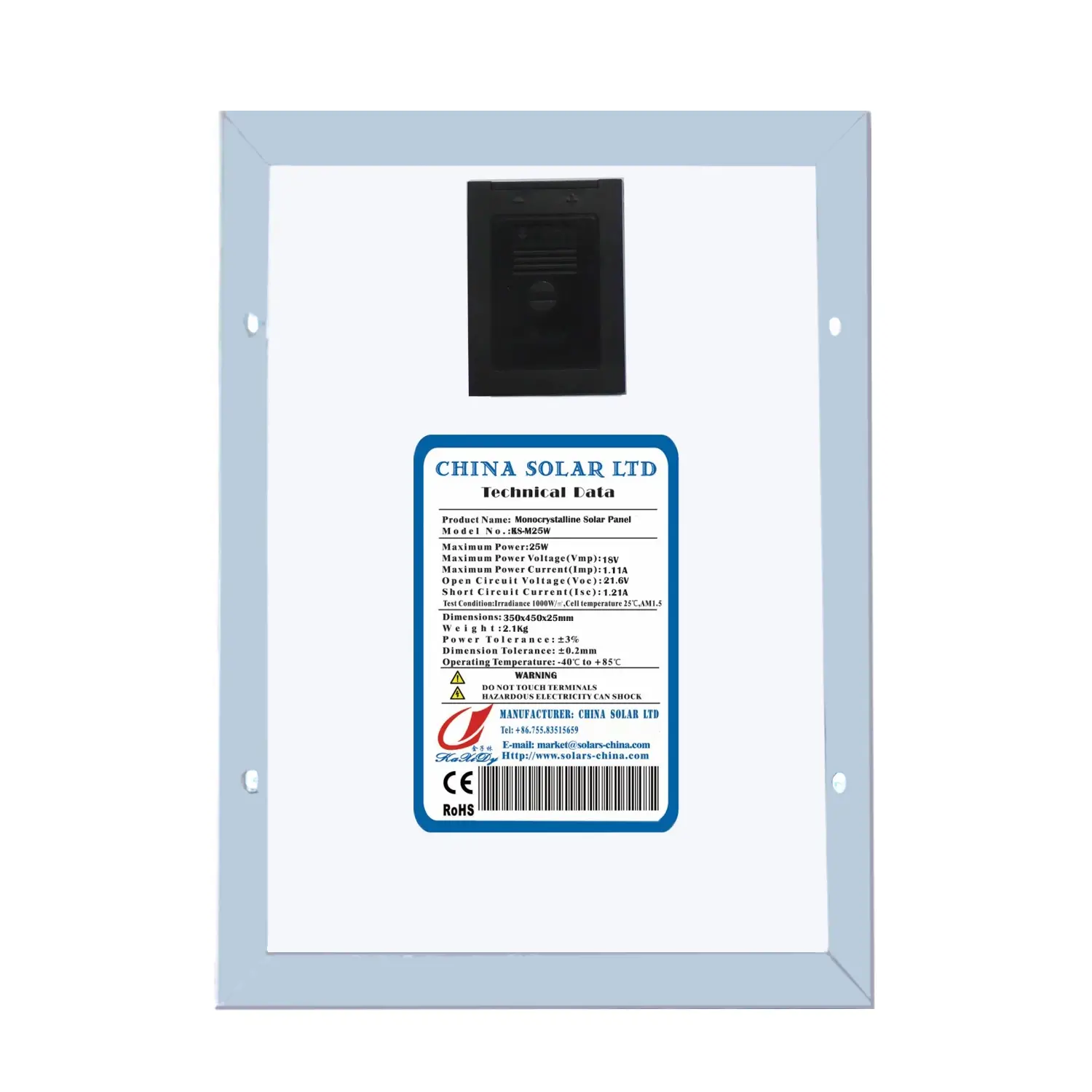 Moduli Fotovoltaici 25W
