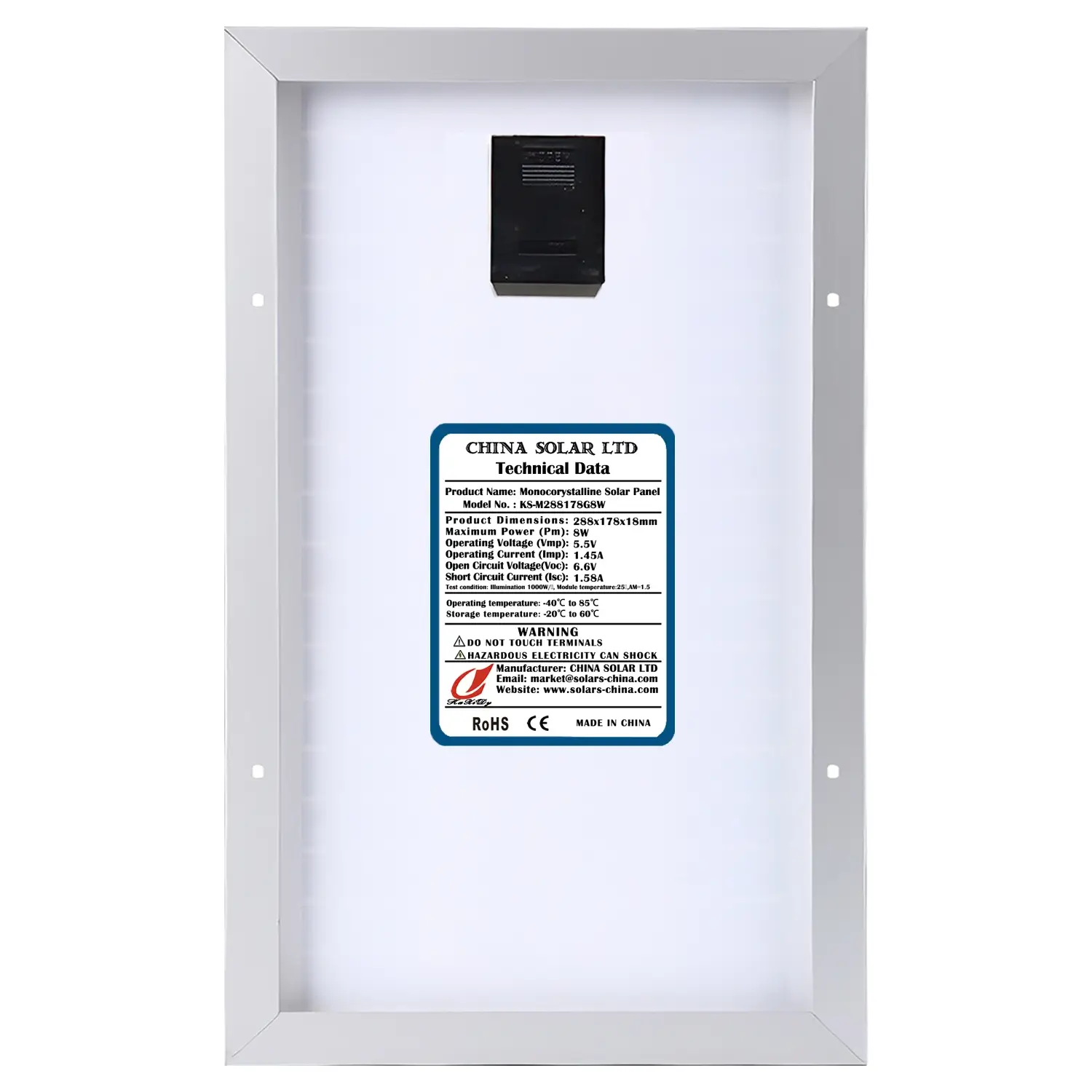 5,5V pannello solare