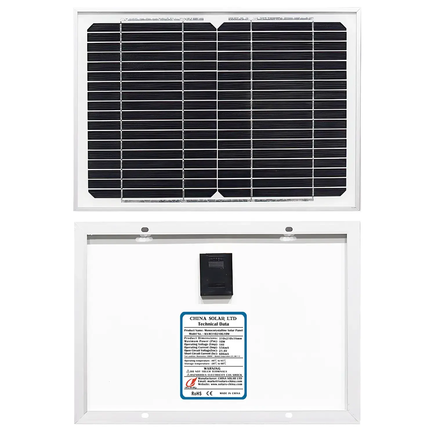 modulo fotovoltaico 10W
