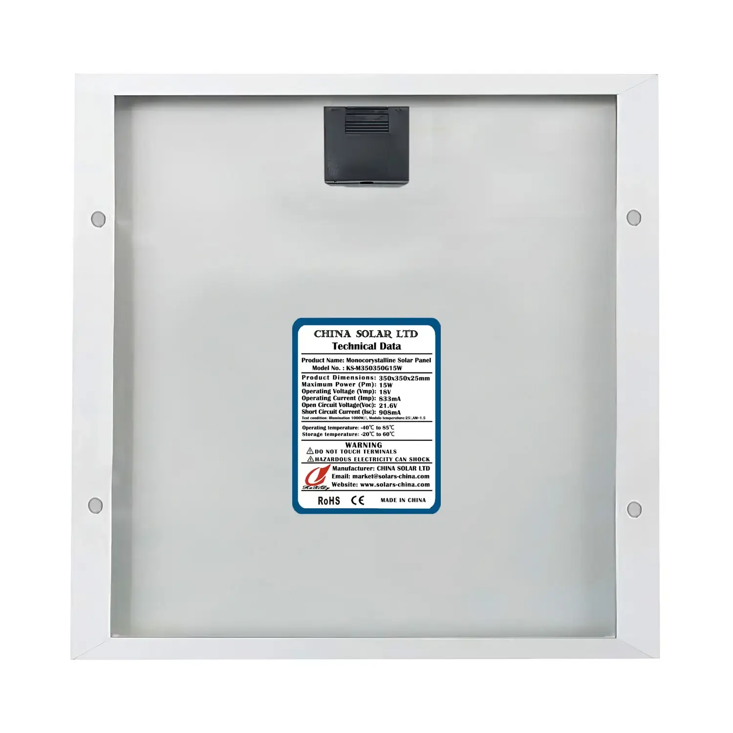 Pannello Fotovoltaico 15W