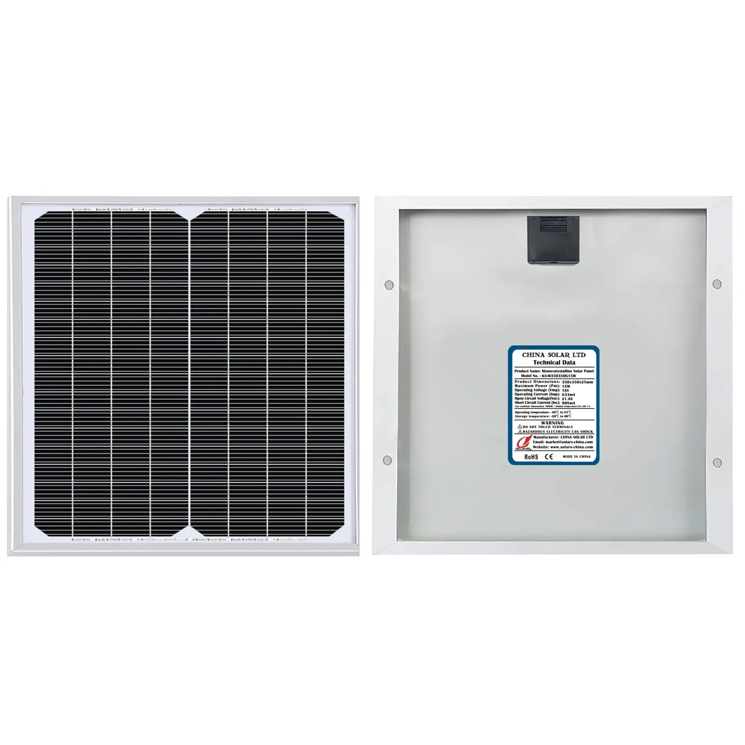 15W Modulo Fotovoltaico