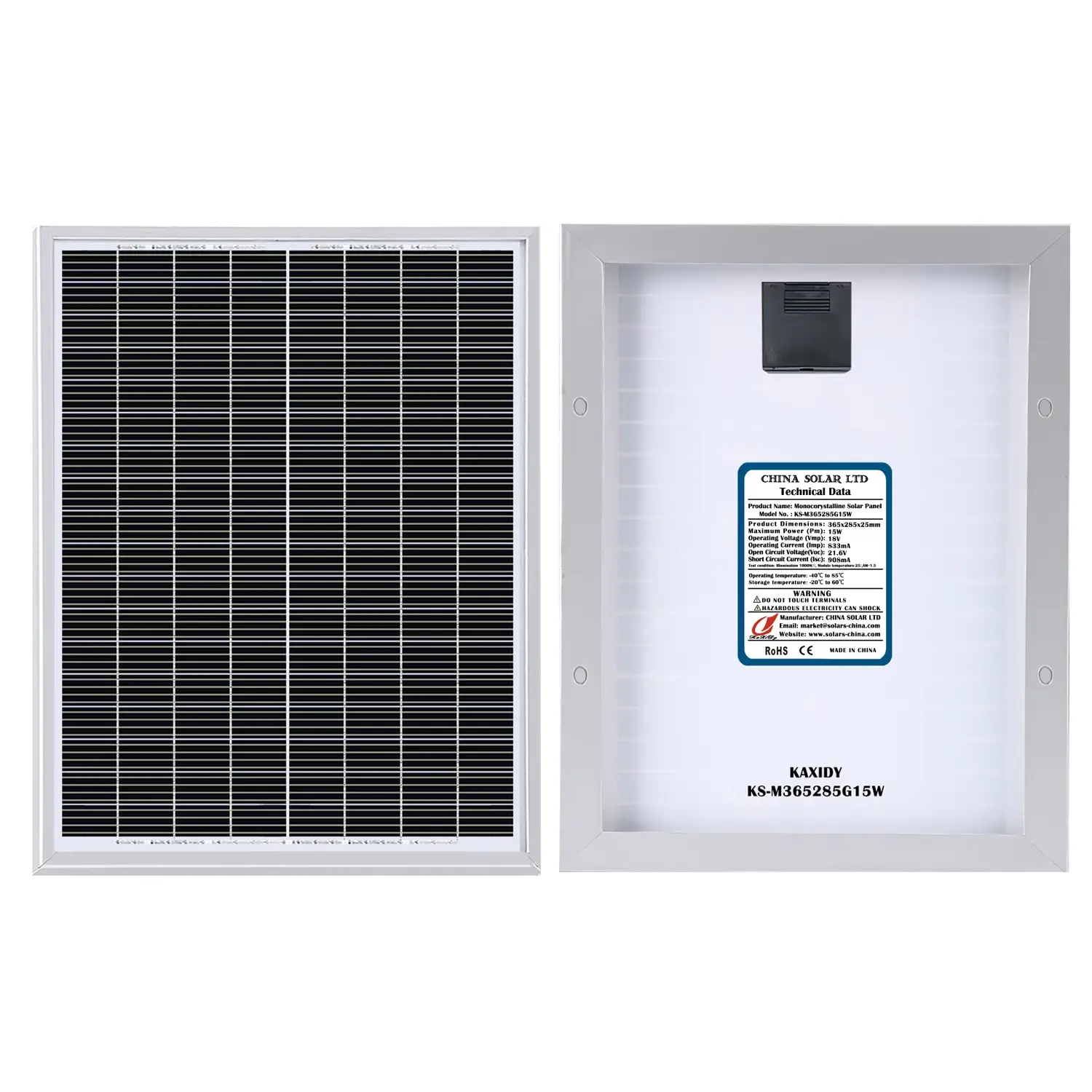 15W Pannello Fotovoltaico