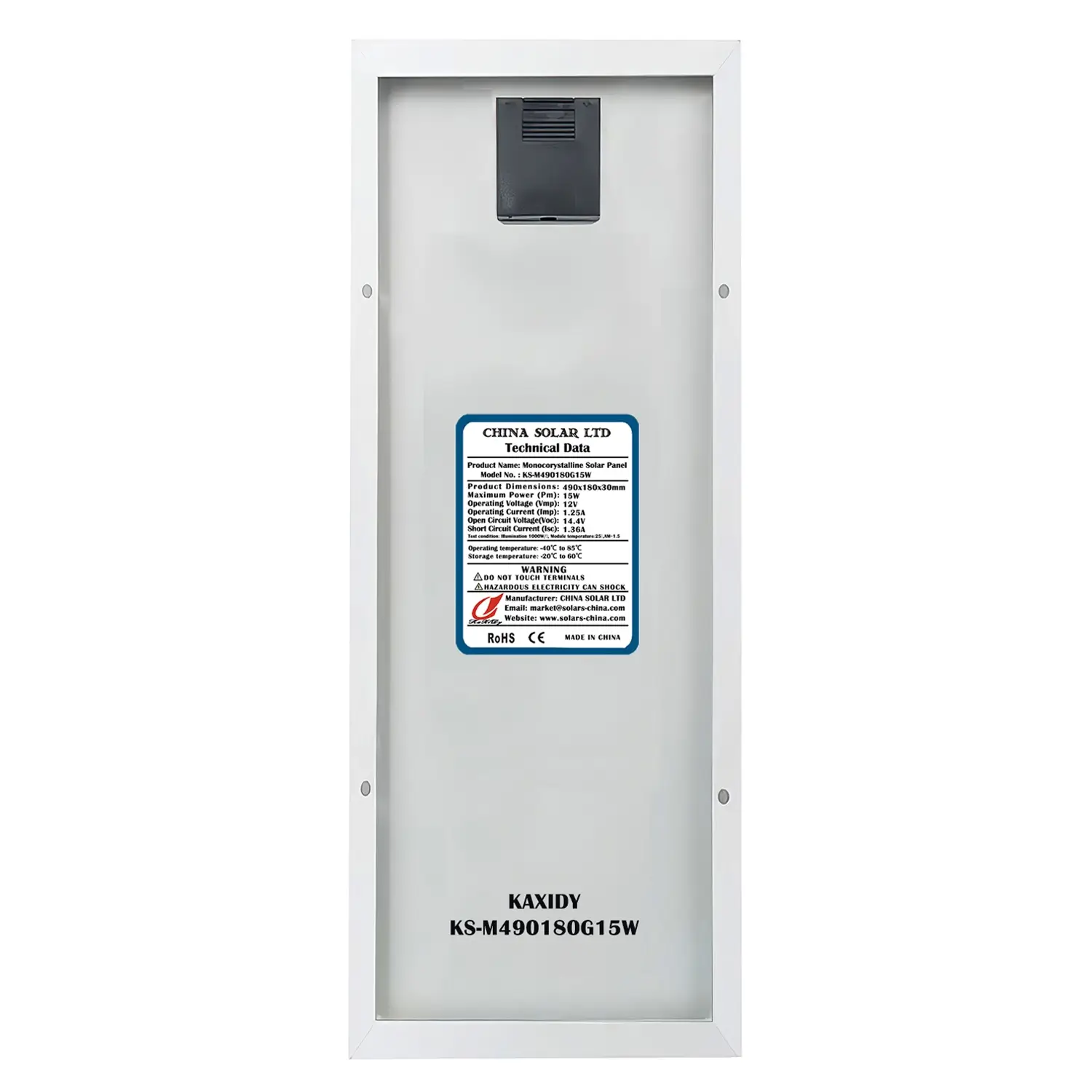 25W Modulo Fotovoltaico