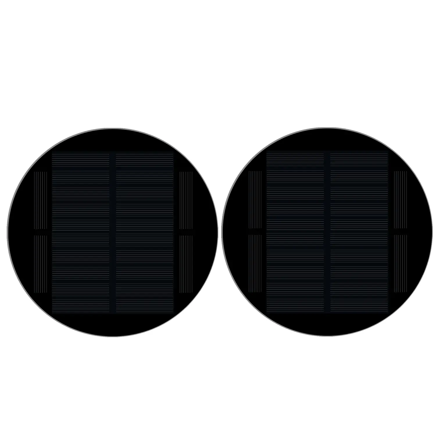 6V Pannello Solare Rotondo