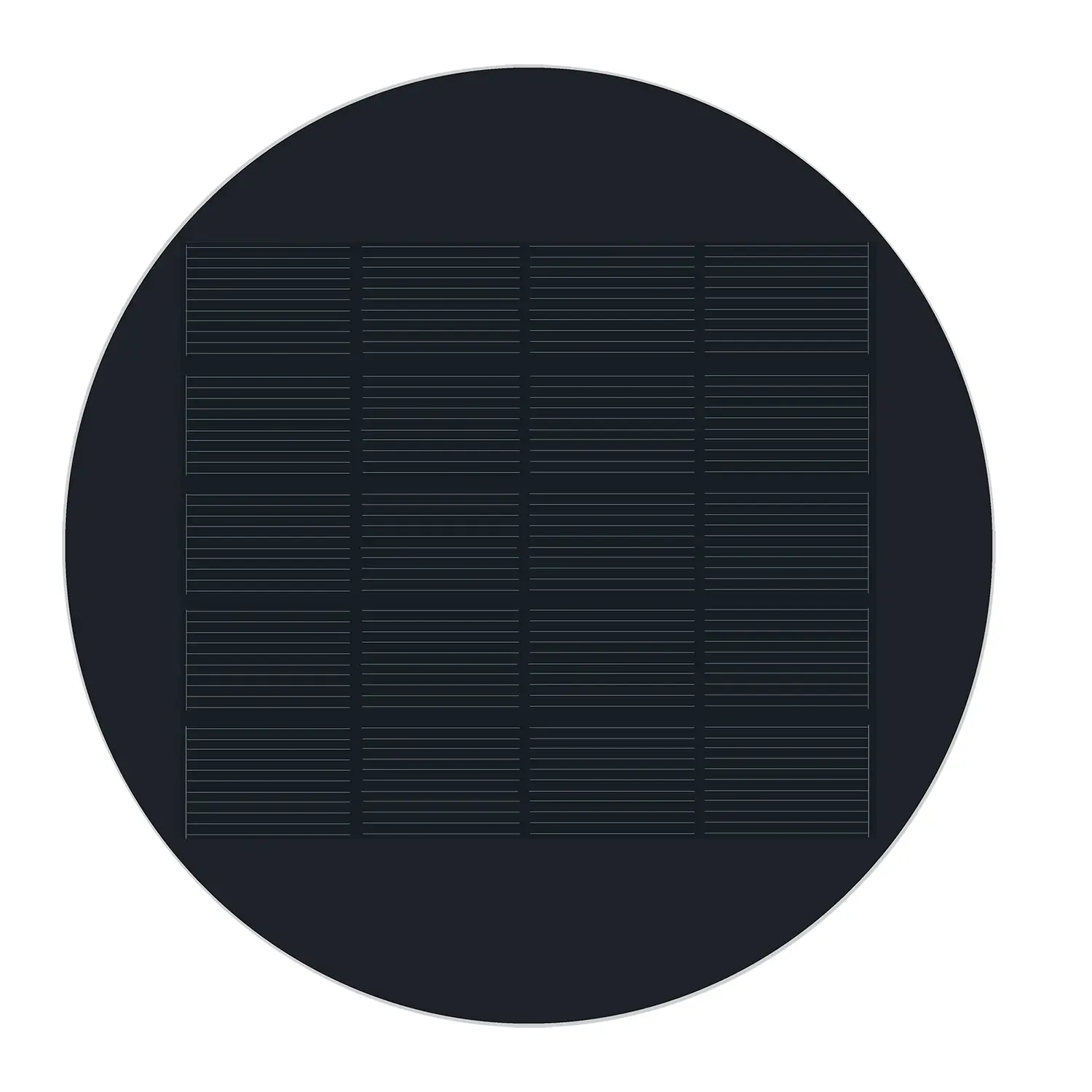 Pannello Solare Rotondo 5V
