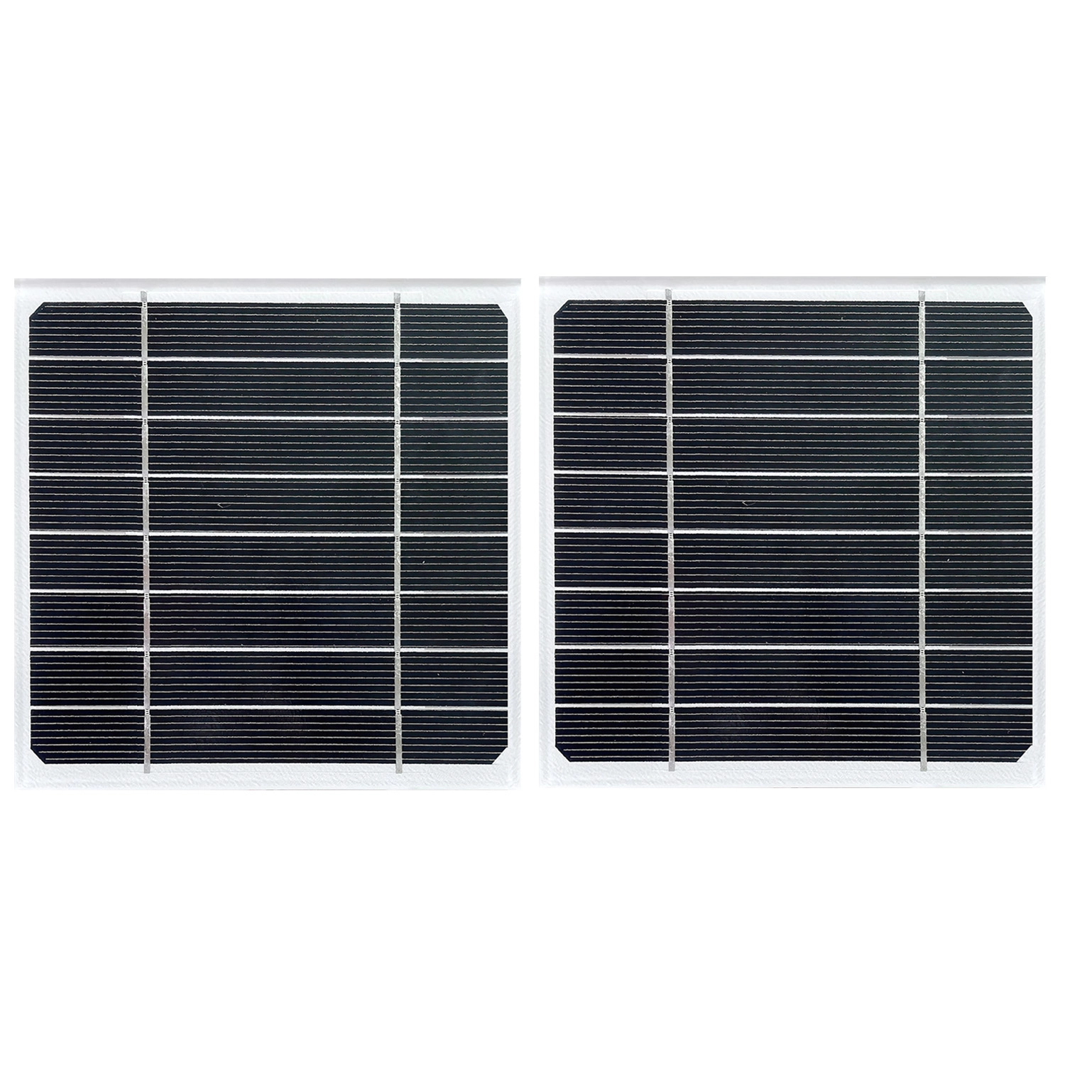 4V pannello solare vetro