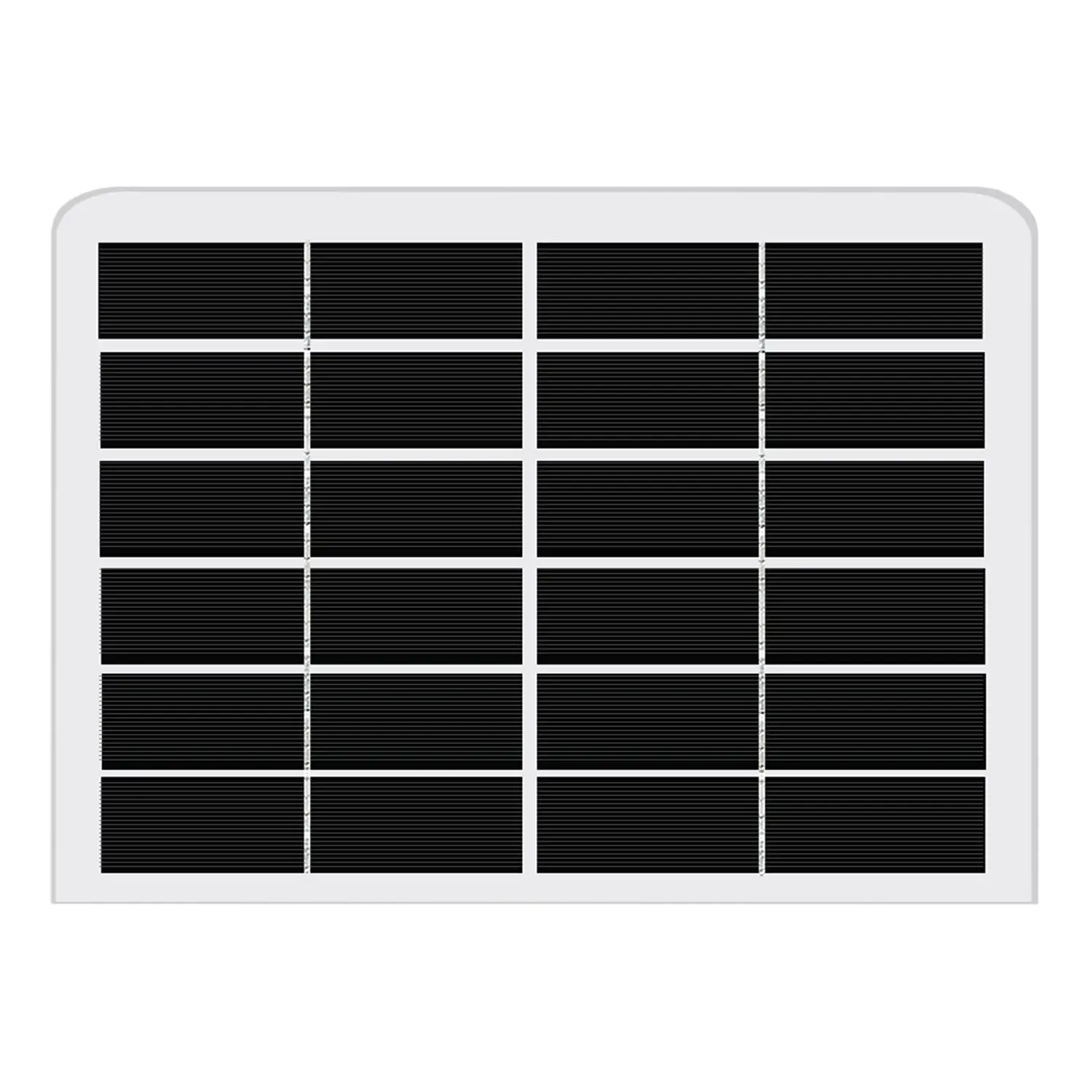 Pannello Solare Vetro 6V