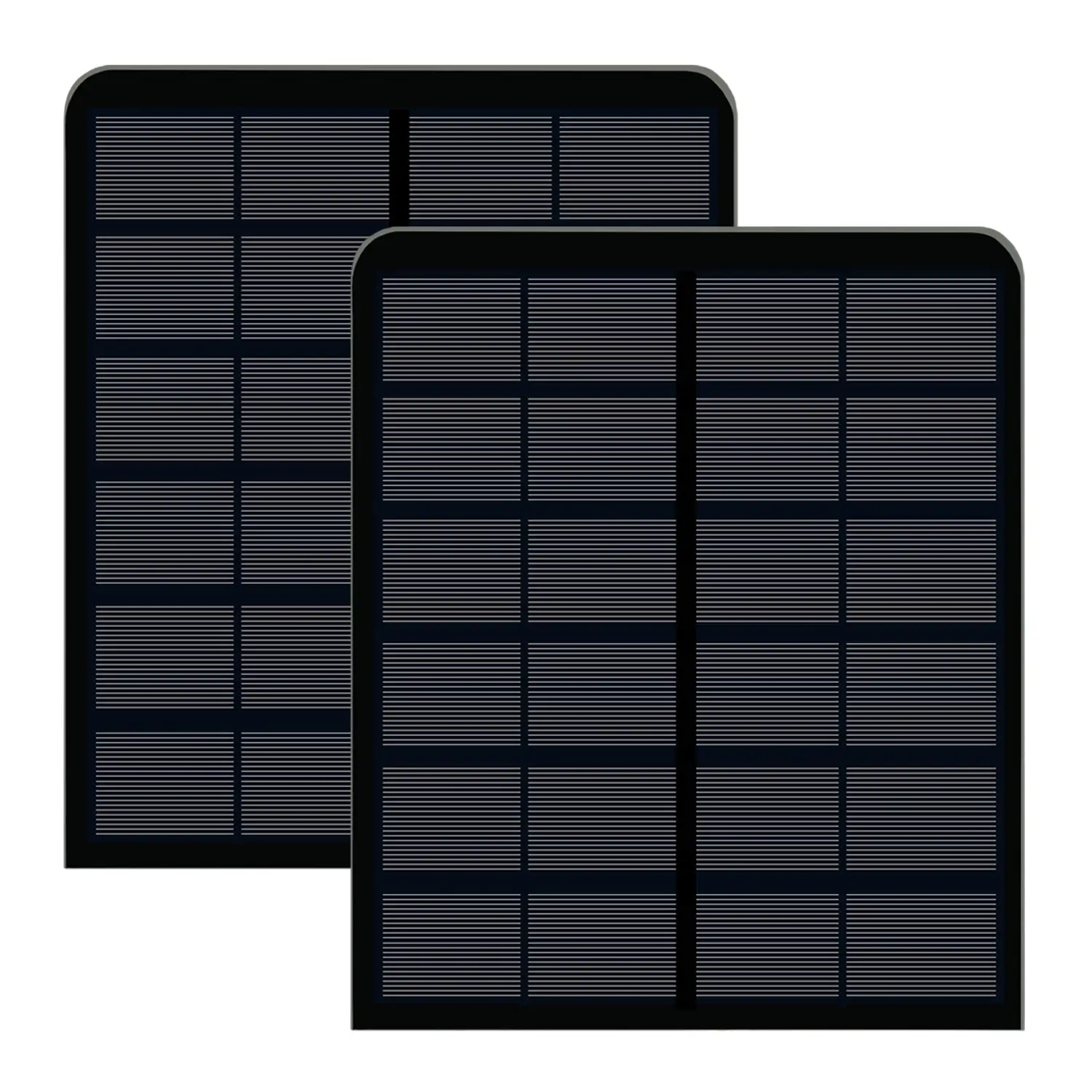 6V Pannelli Solari Nero