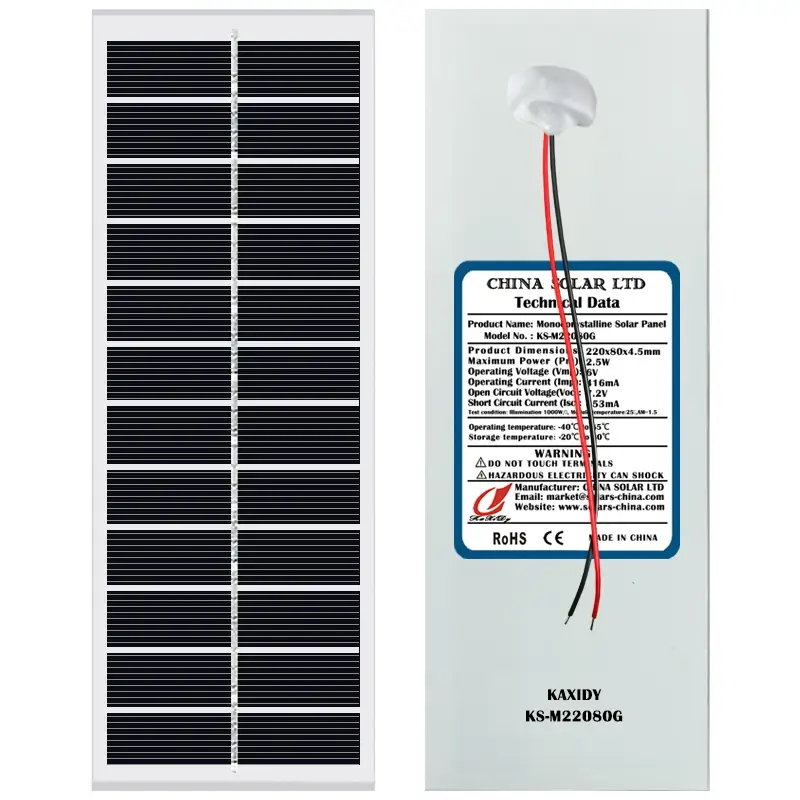 Pannello Solare 6V