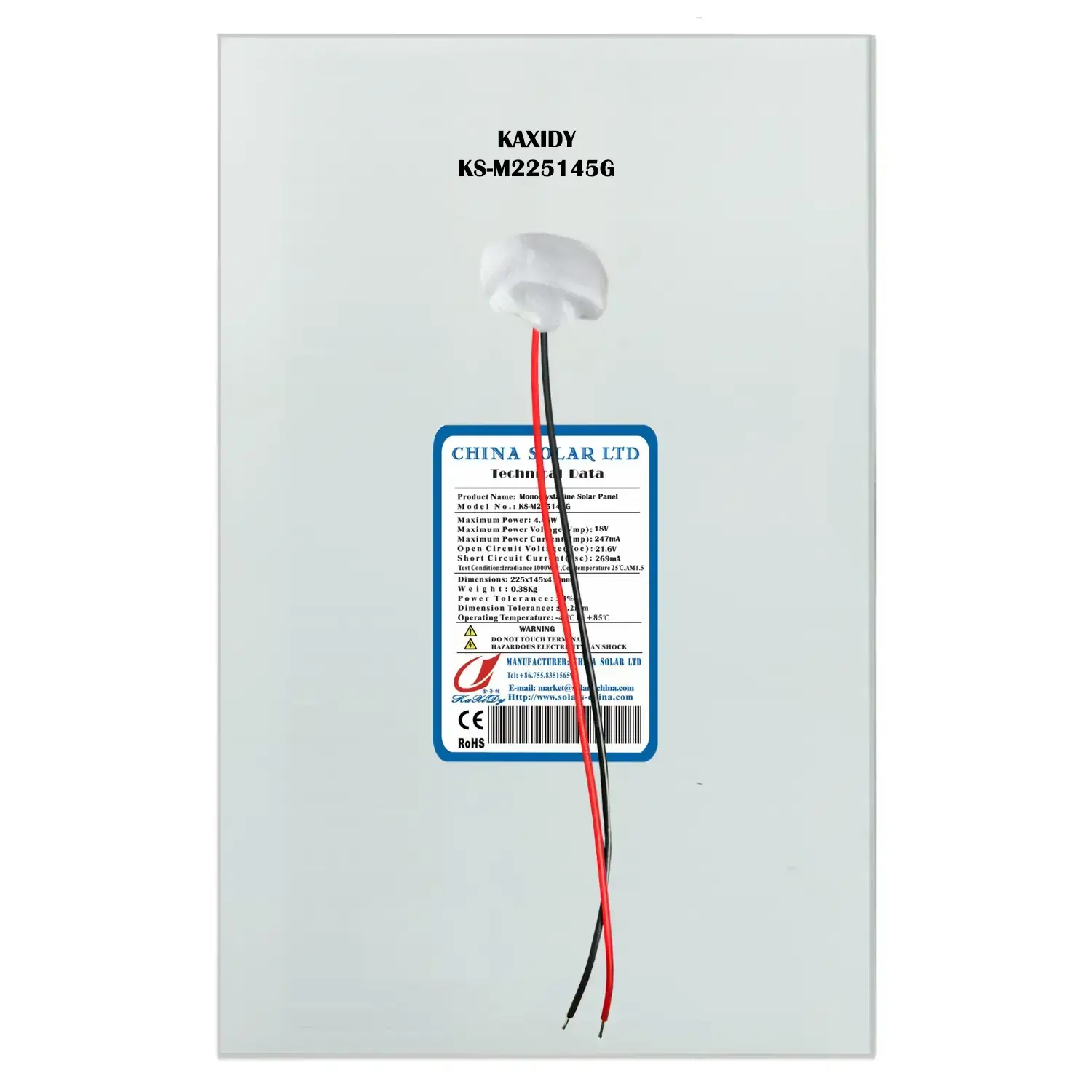 5W Pannello Fotovoltaico