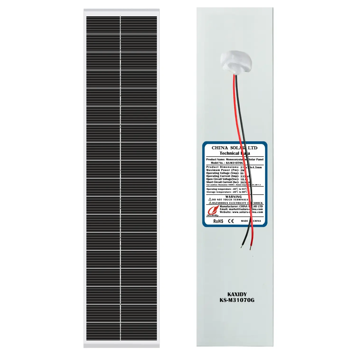 3W pannelli solari