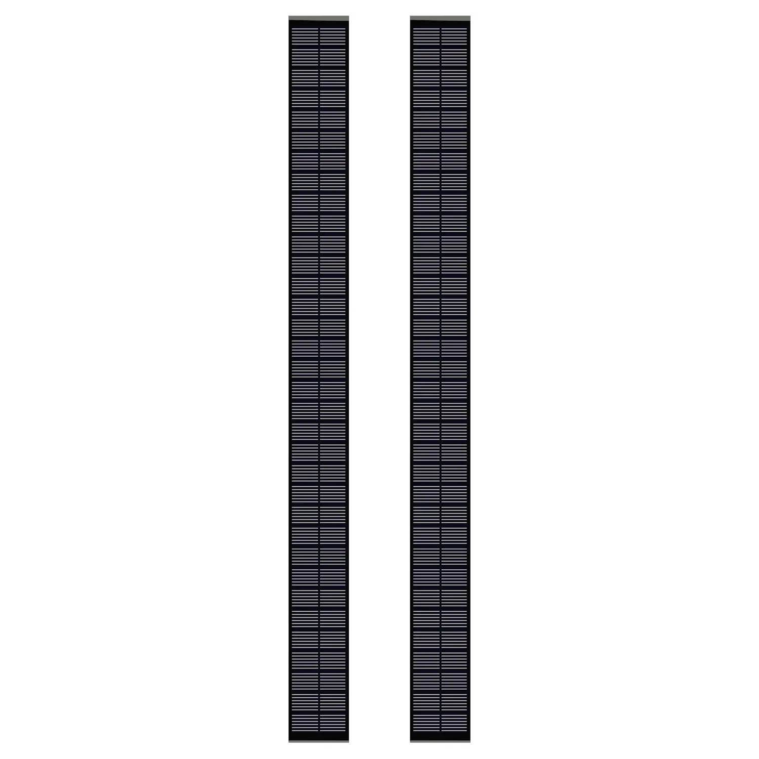 5W pannello solare nero