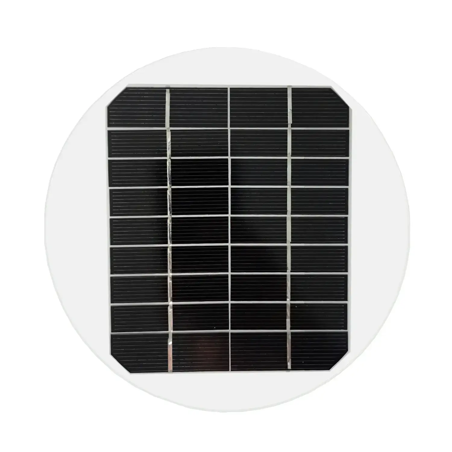 9V pannello solare rotondo