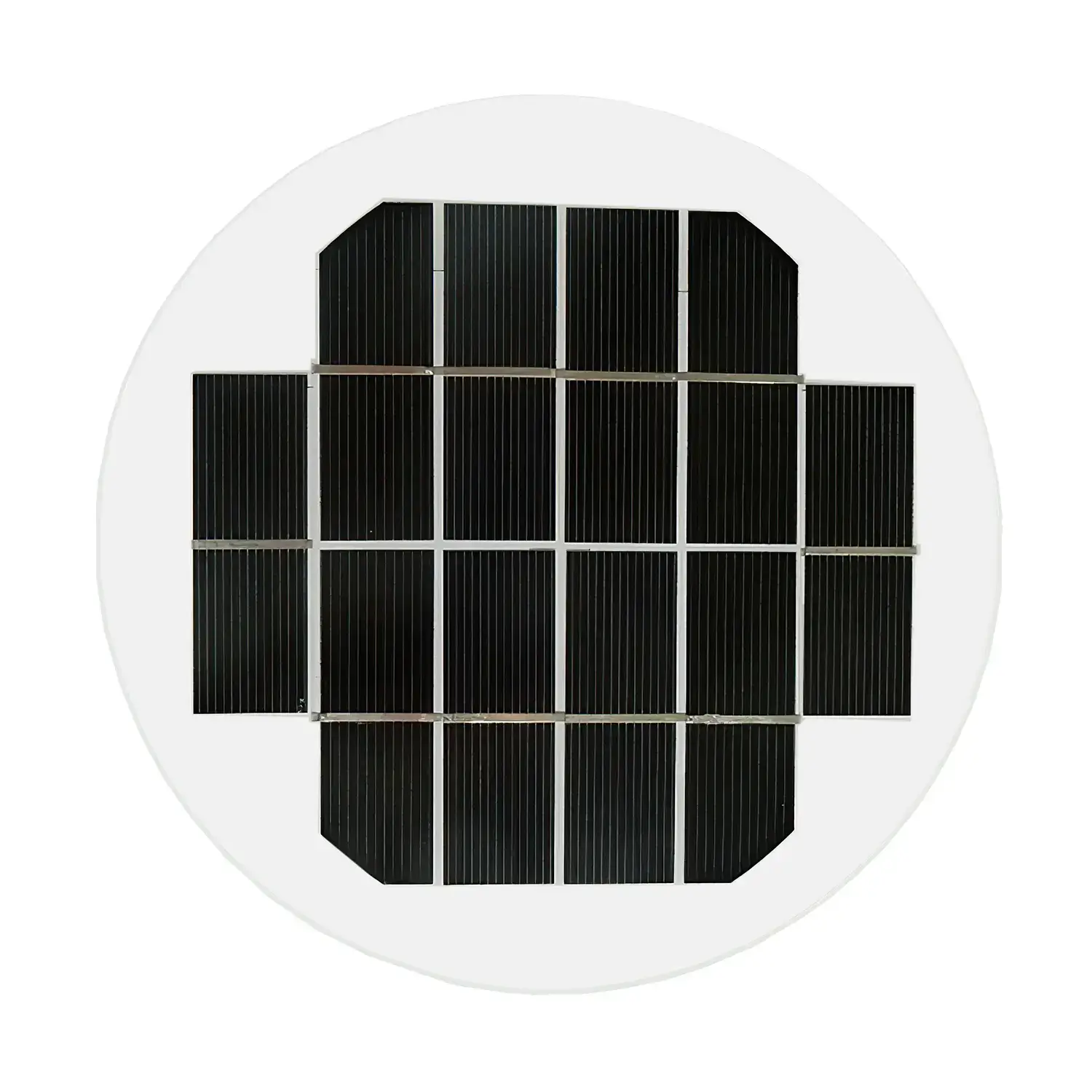 pannello solare circolare 2,5W