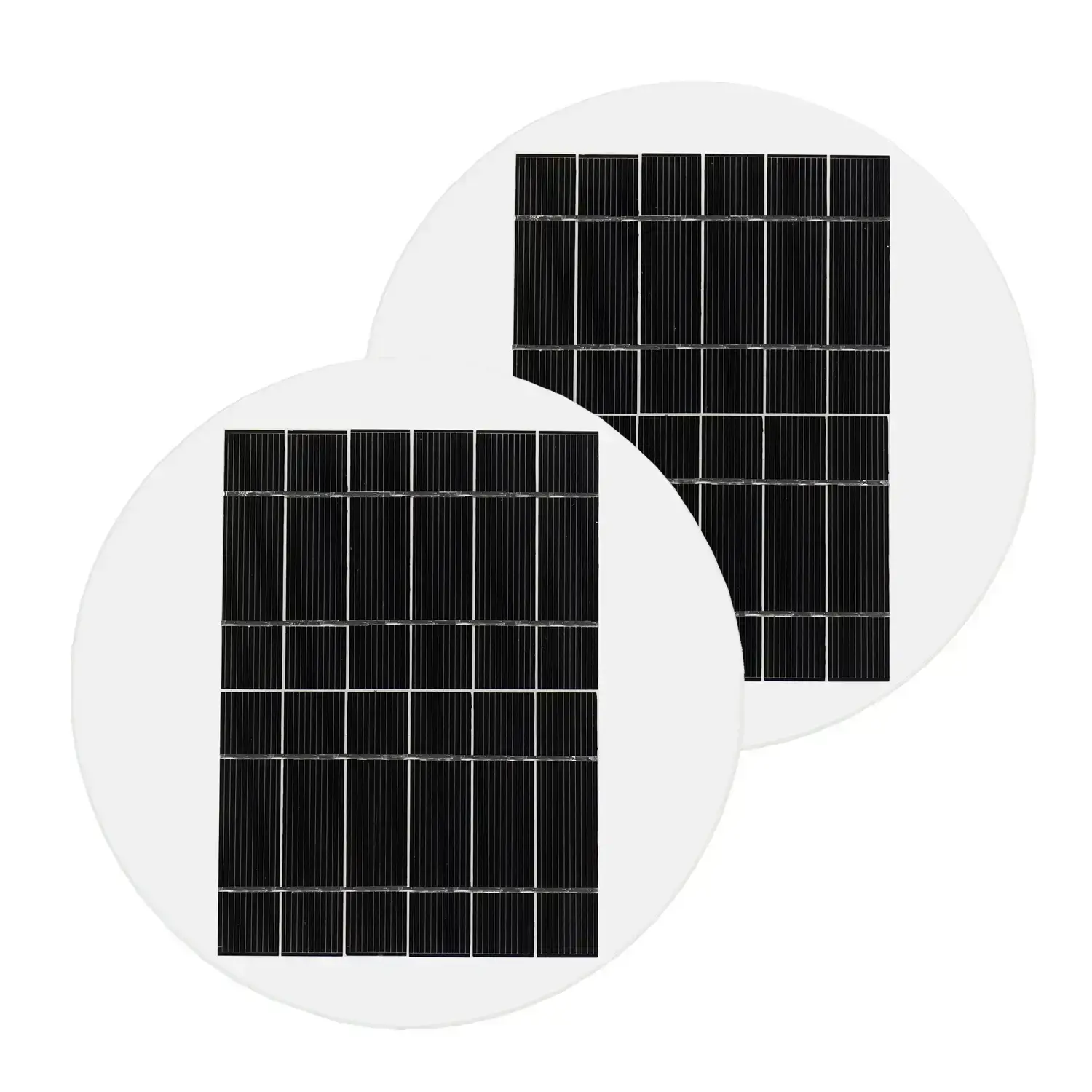 6V pannello solare rotondo