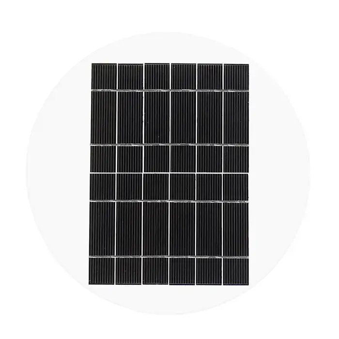 3W Pannello Solare Rotondo