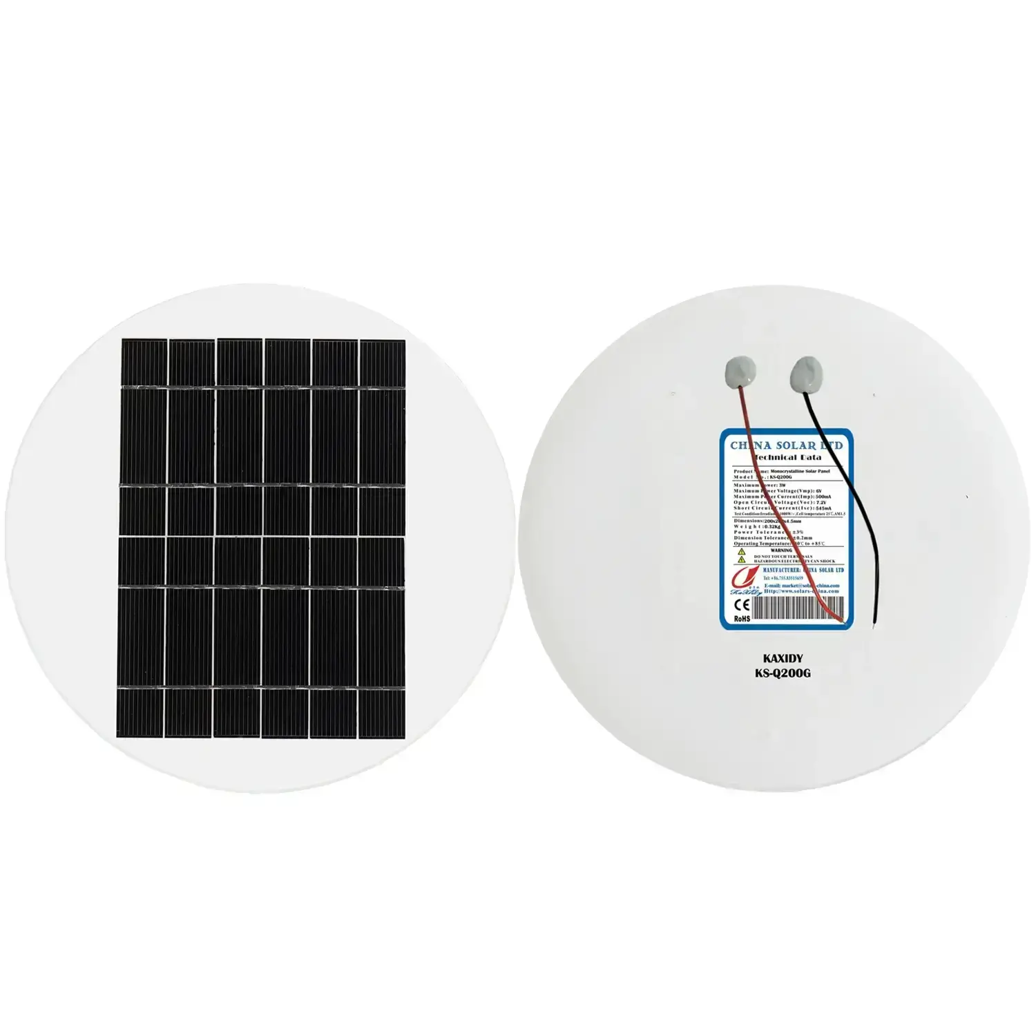 pannello solare circolare