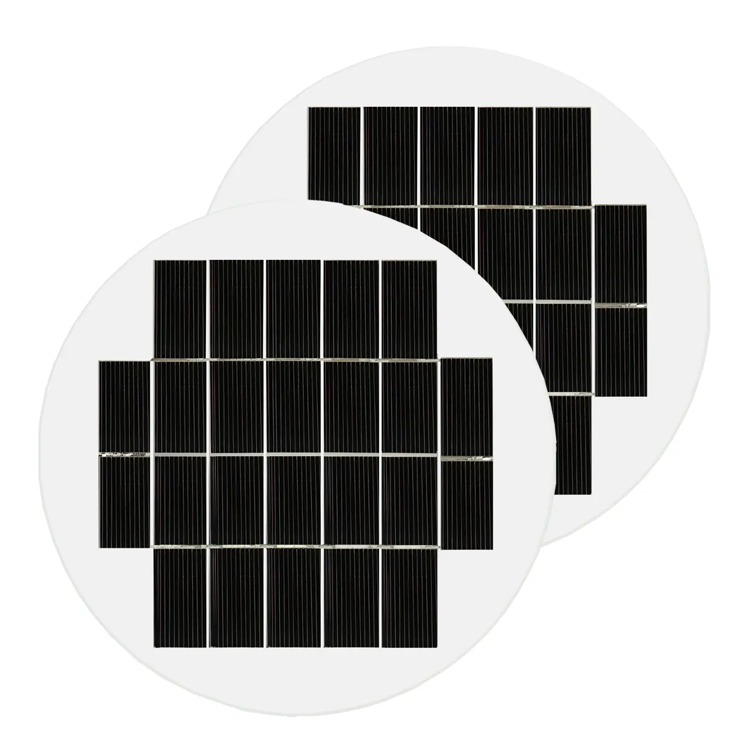 pannello solare circolare 4W